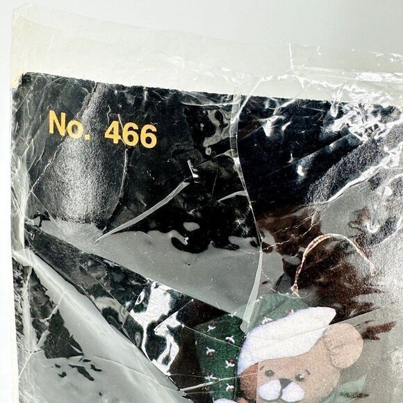 Titan Needlecraft 1980's Christmas Teddy Bear Felt Ornament Kit Set - complete - Picture 4 of 7